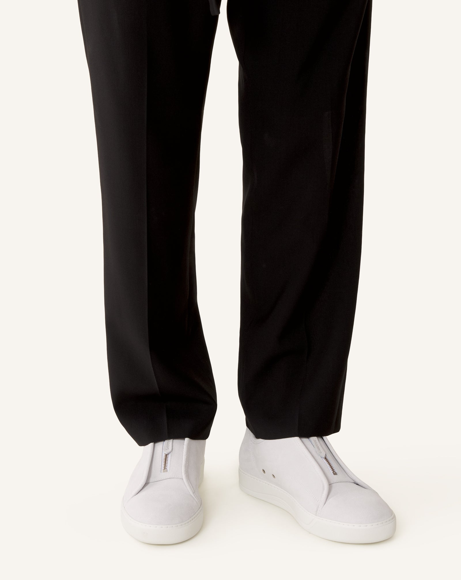Sneakers Dbb1 Zip En Suede White