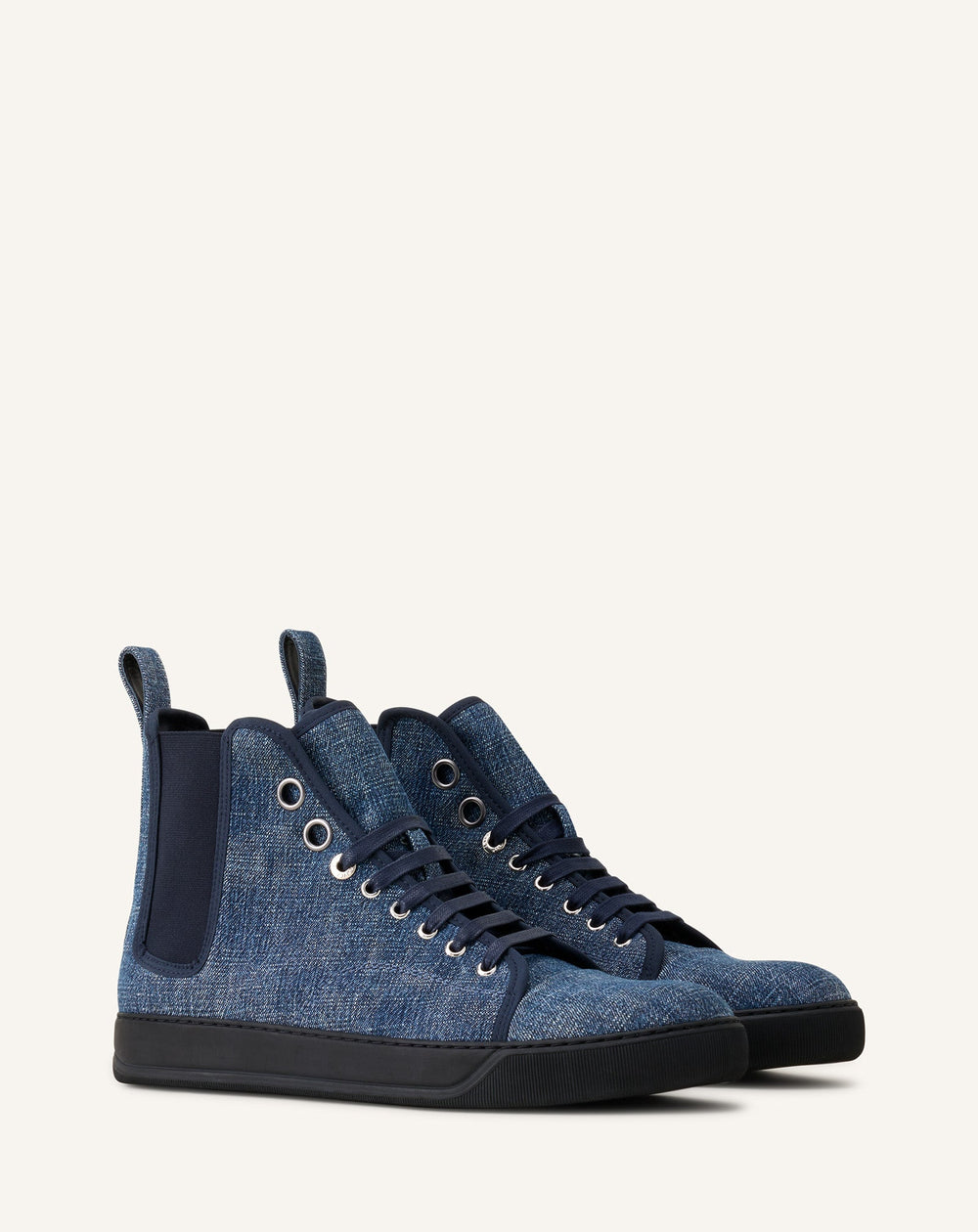 Dbb1 High Top Sneakers En Denim Blue
