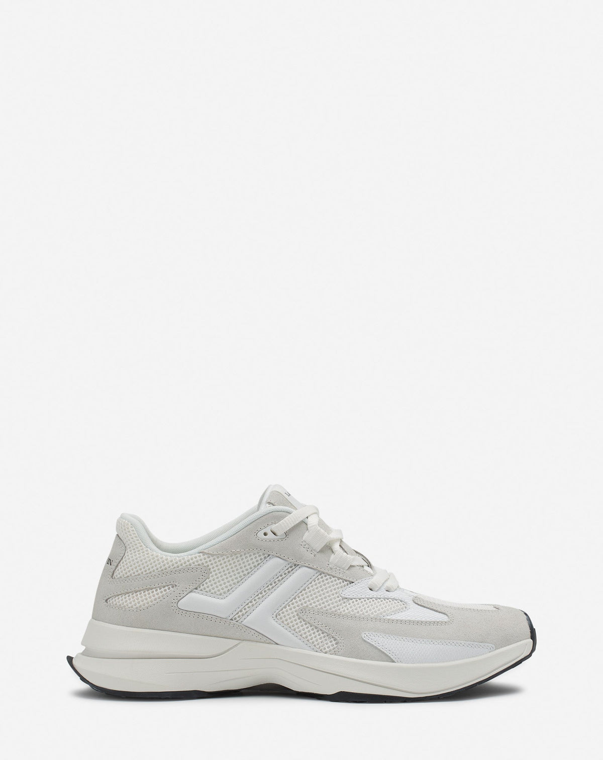 White Jla Mesh Sneakers