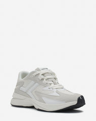 White Jla Mesh Sneakers