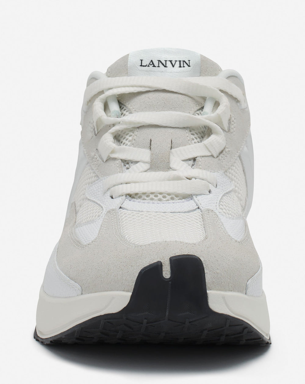 White Jla Mesh Sneakers