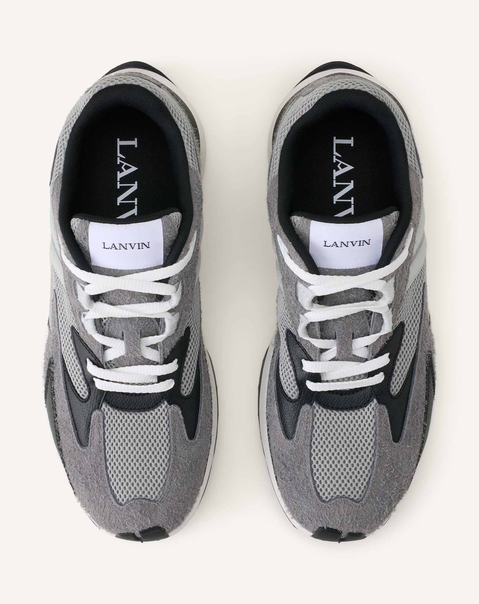 Grey Jla Mesh Sneakers