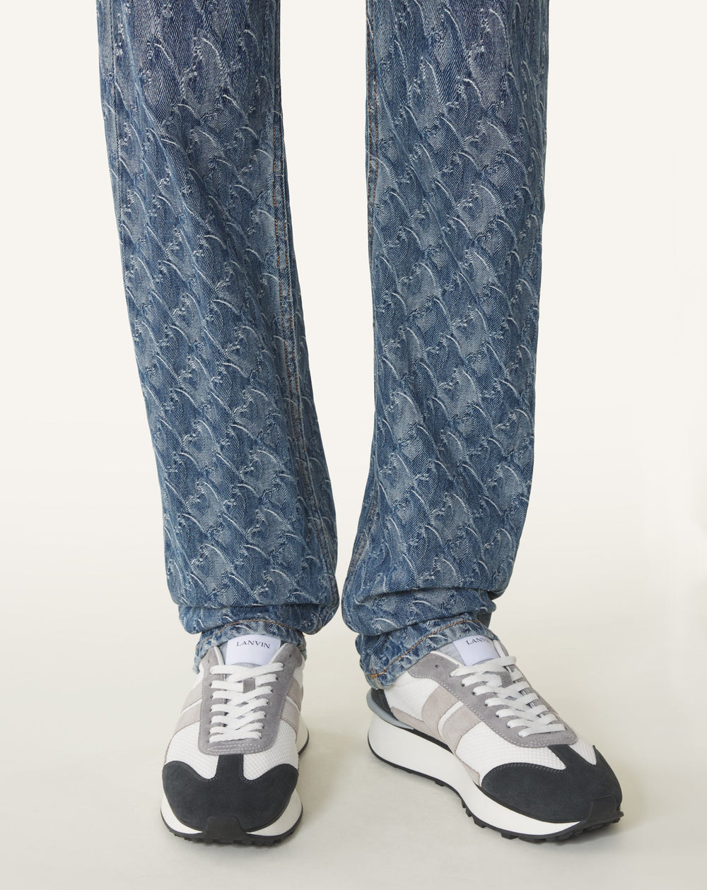Black Bumpr Mesh Sneakers