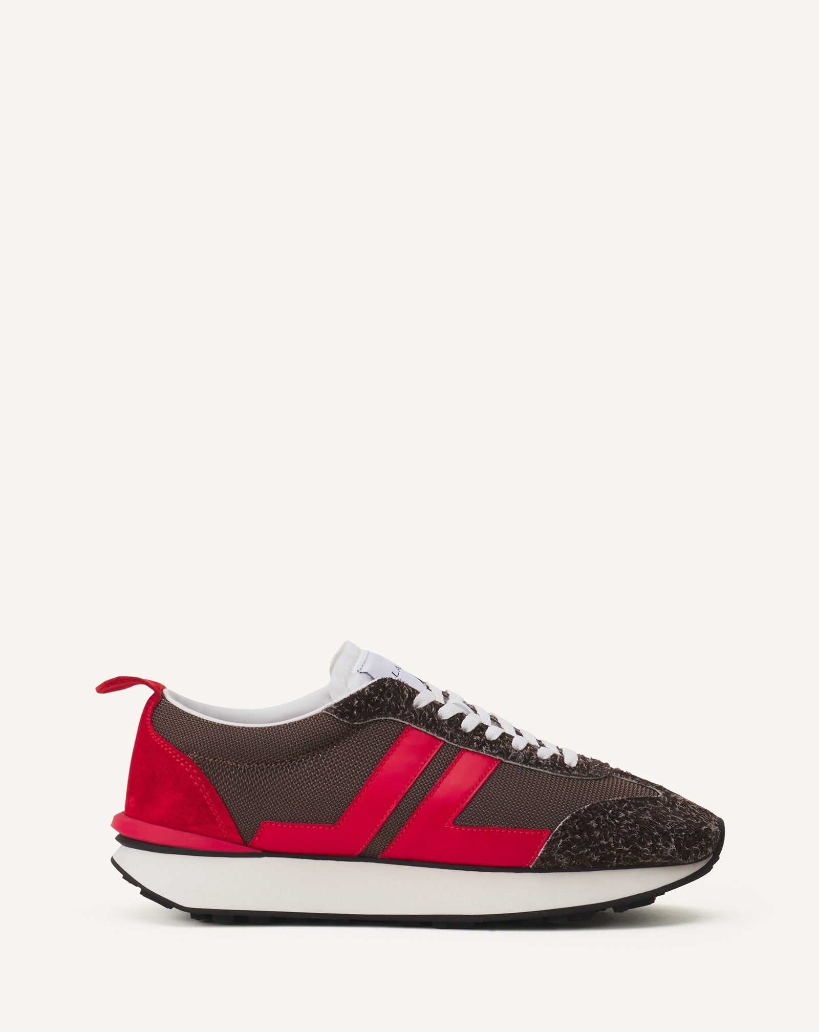 Brown Bumpr Mesh Sneakers