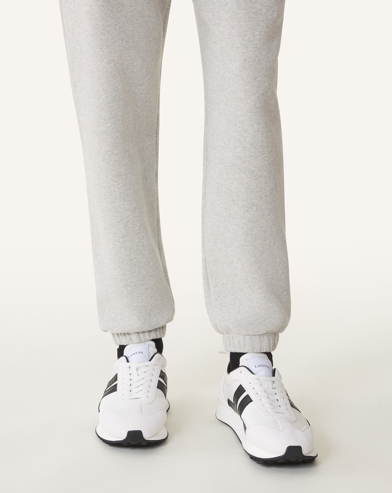 White Bumpr Nylon Sneakers