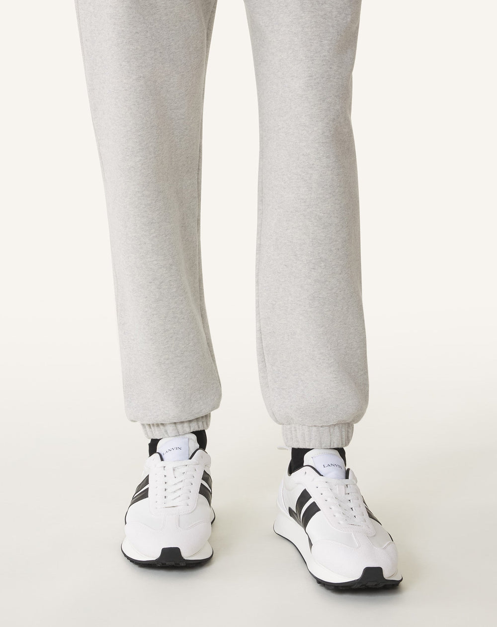 White Bumpr Nylon Sneakers