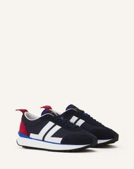 White Bumpr Nylon Sneakers