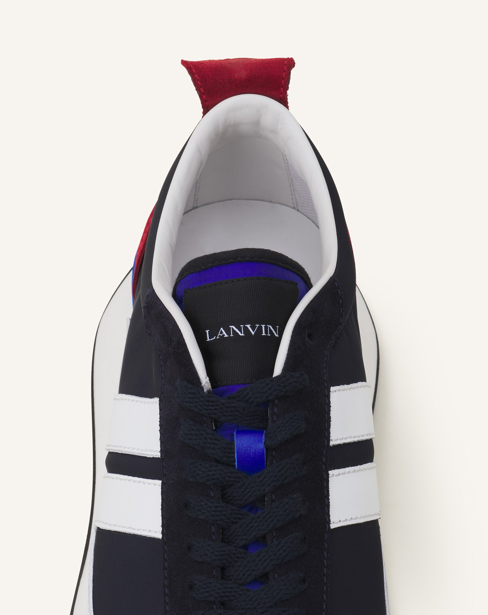White Bumpr Nylon Sneakers