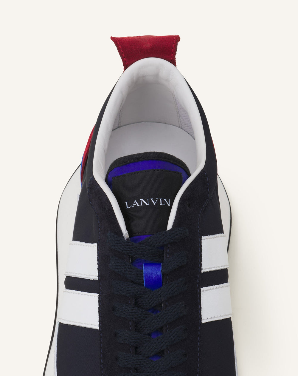 White Bumpr Nylon Sneakers