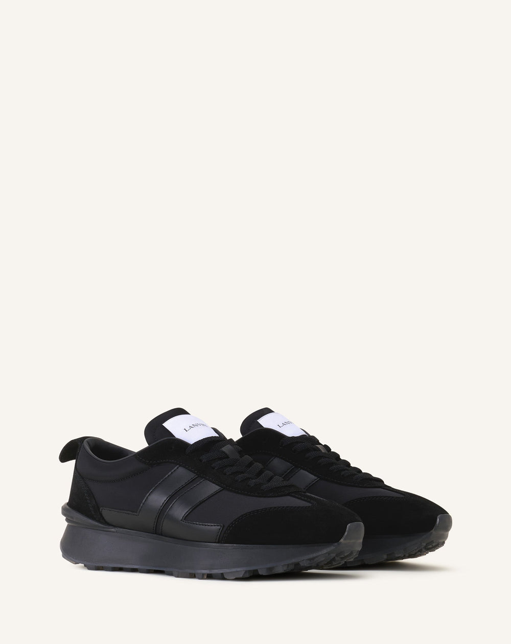 Black Bumpr Nylon Sneakers