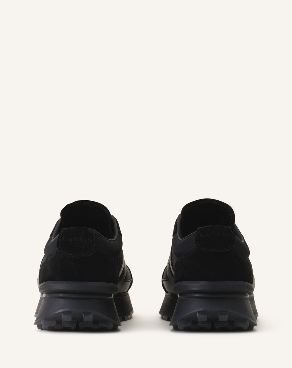 Black Bumpr Nylon Sneakers