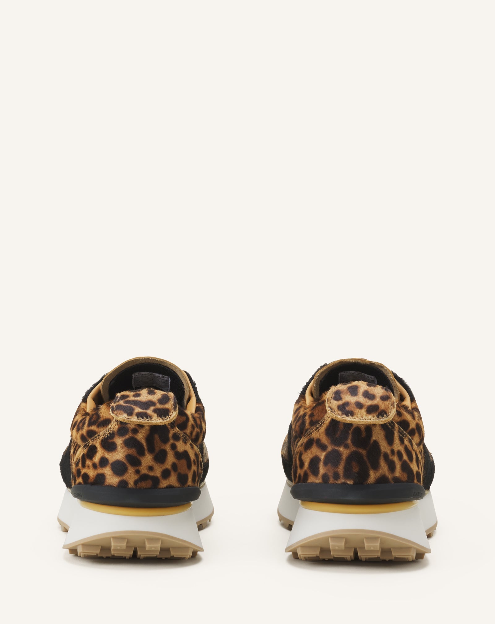 Bumpr Imprimée Leopard En Pony Beige