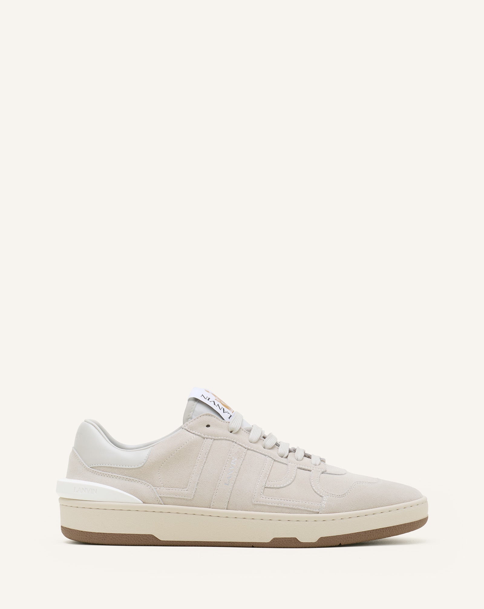 White Clay Mesh Sneakers