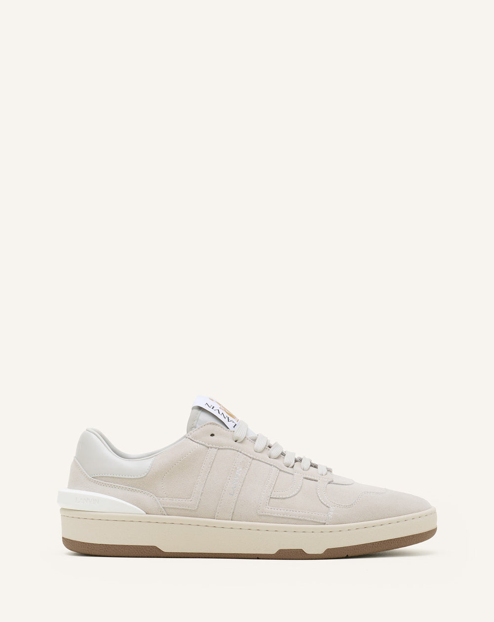 White Clay Mesh Sneakers