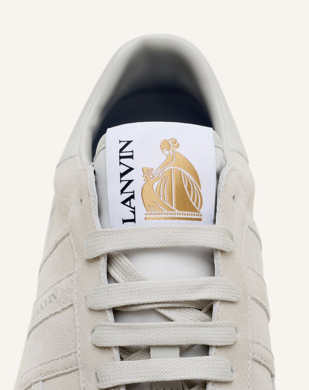 White Clay Mesh Sneakers