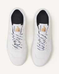 White Clay Mesh Sneakers