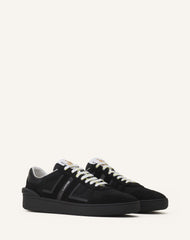 Black Clay Mesh Sneakers