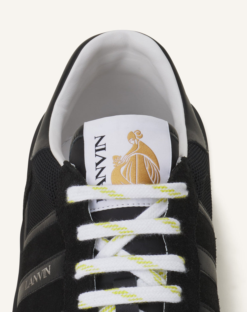 Black Clay Mesh Sneakers