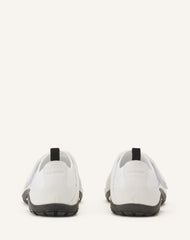 Sneaker Lnv1 En Suede Tricote White