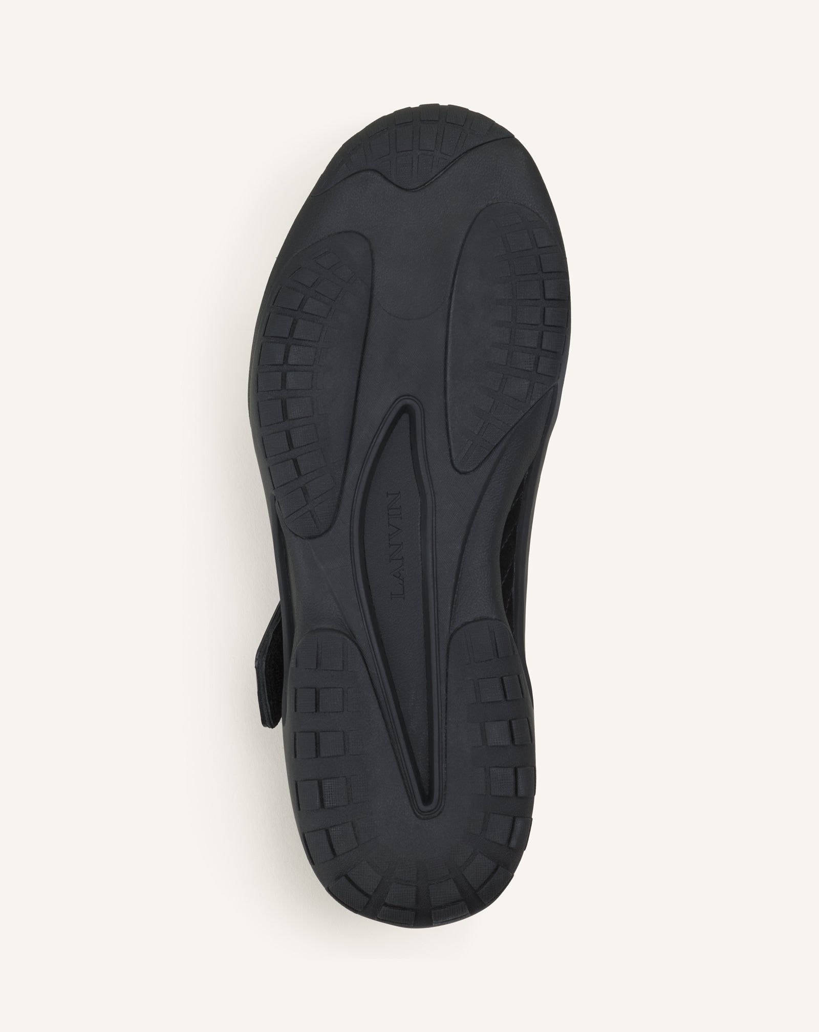 Sneaker Lnv1 En Suede Tricote Black