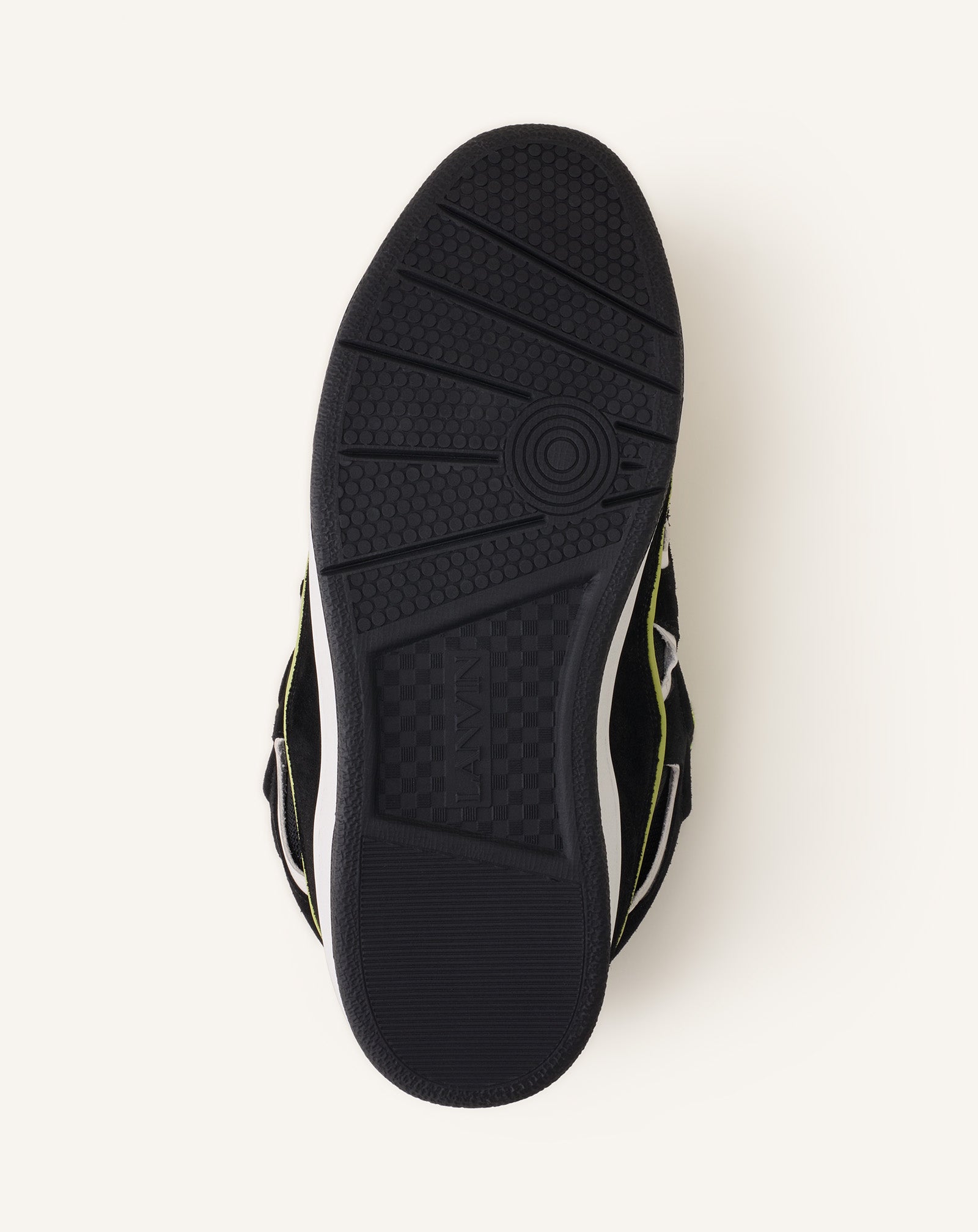 Green Curb Leather Sneakers