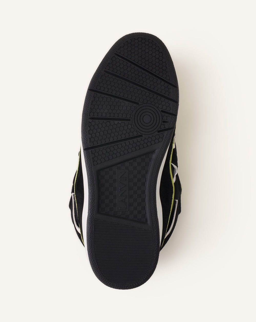 Green Curb Leather Sneakers