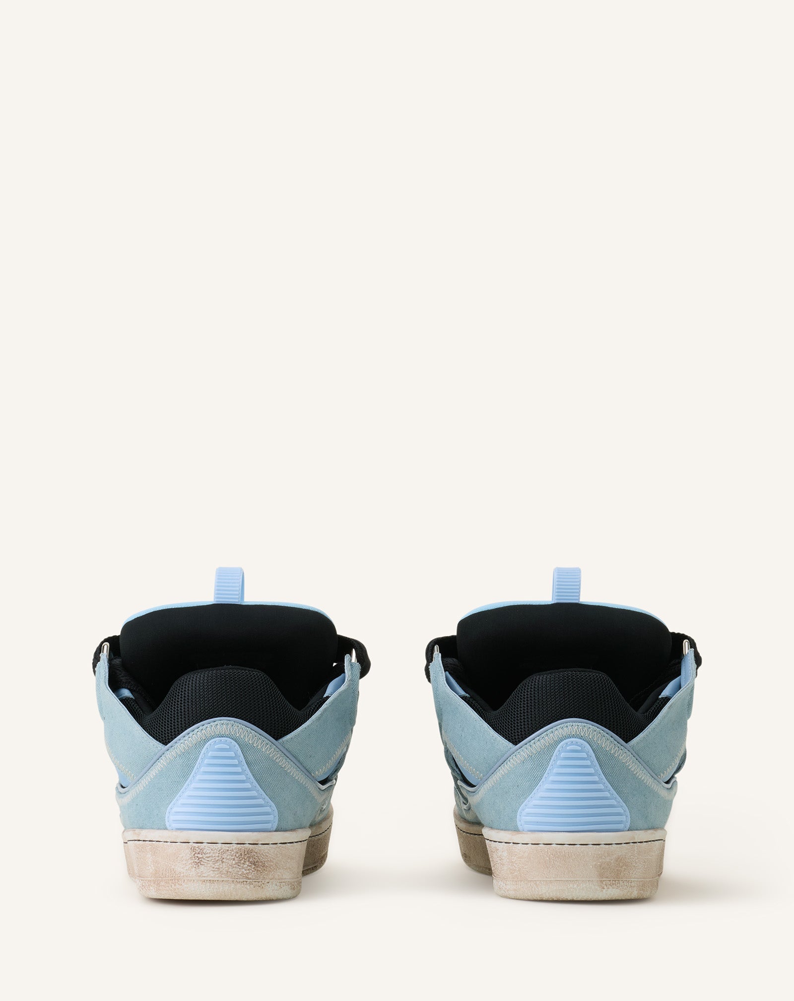 Curb Sneakers En Canvas Blue