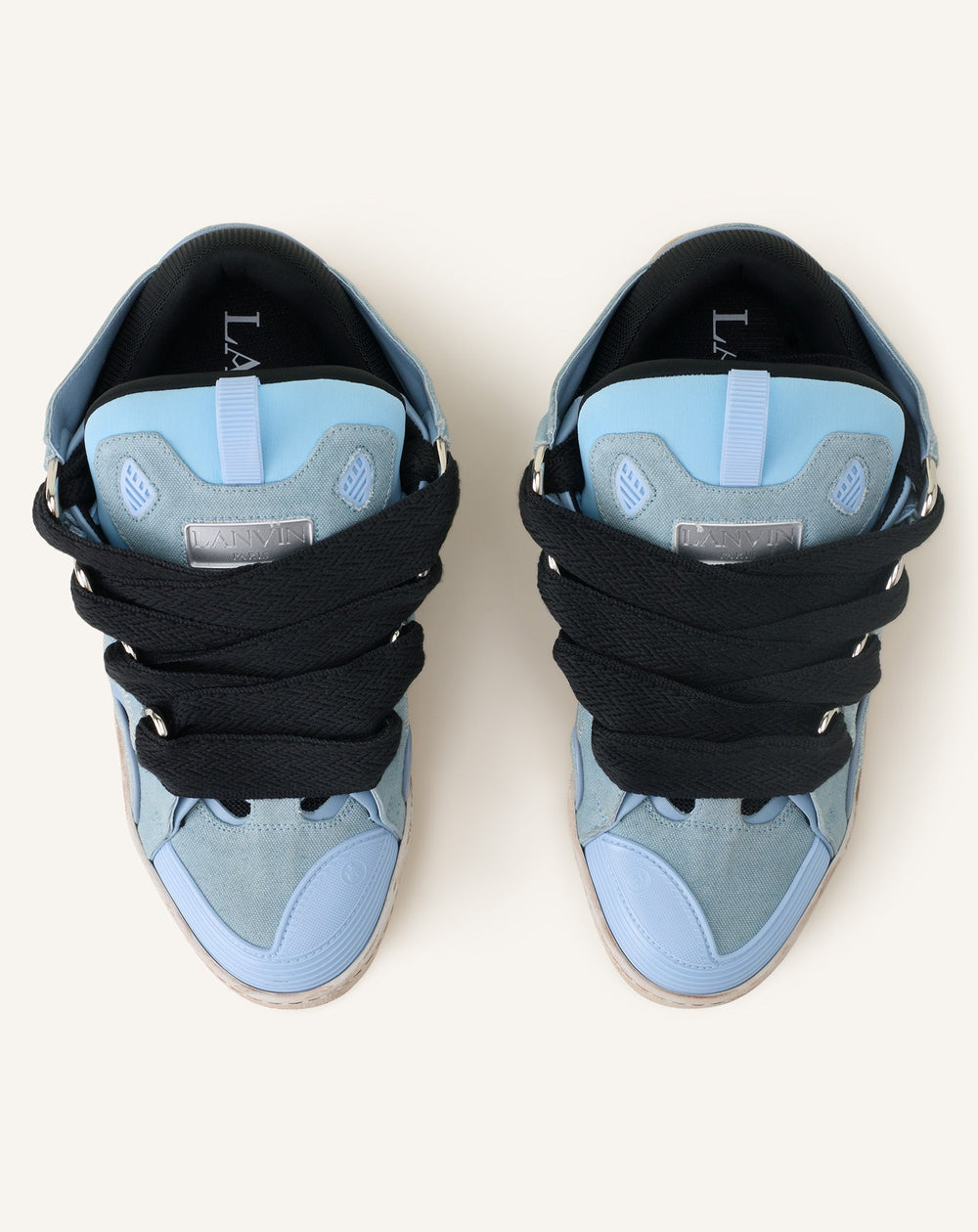 Curb Sneakers En Canvas Blue