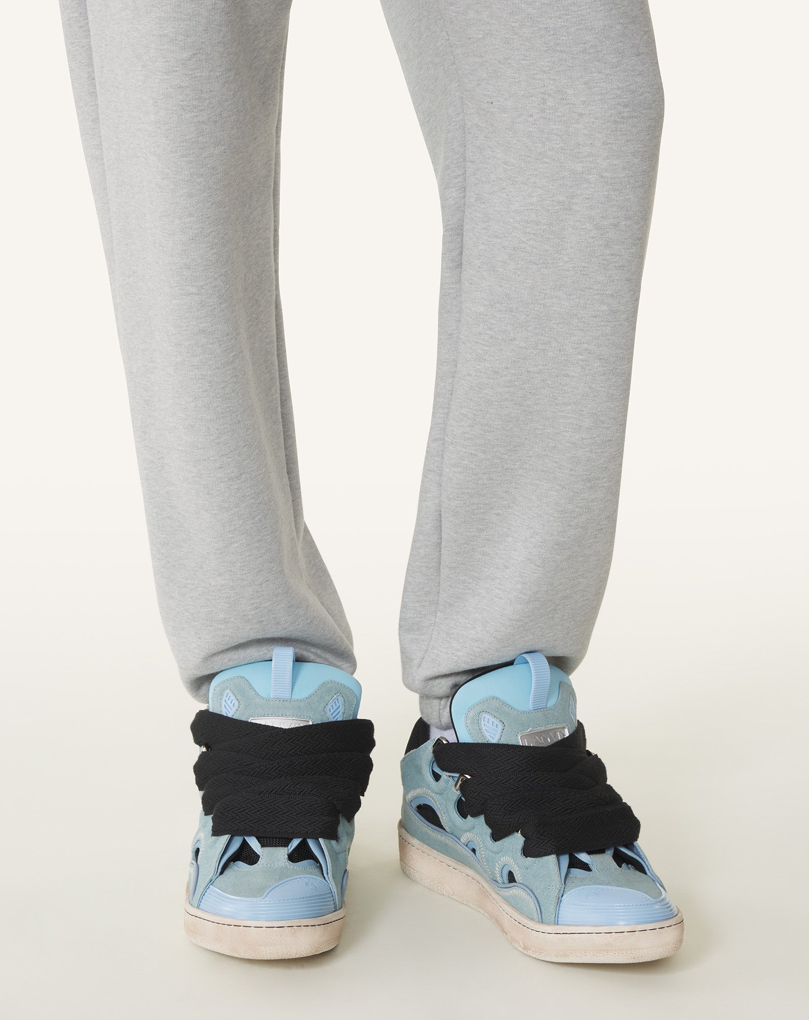 Curb Sneakers En Canvas Blue