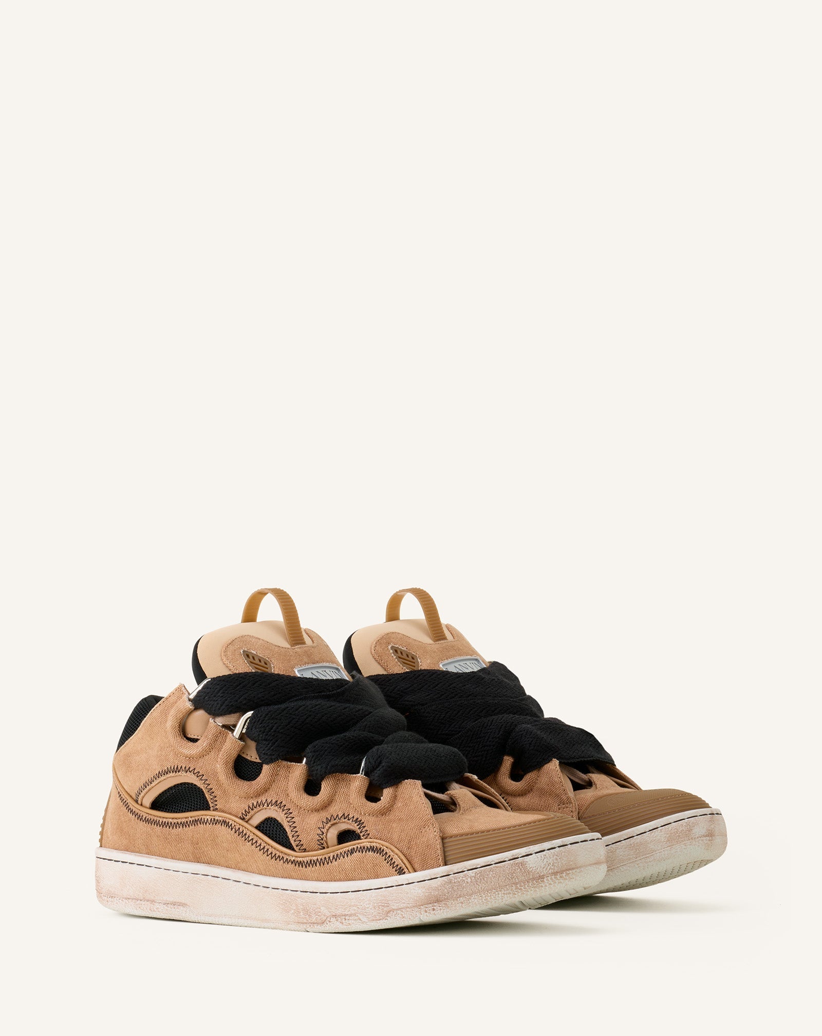 Curb Sneakers En Canvas Brown