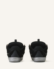 Curb Sneakers Id Chaîne En Suède Black