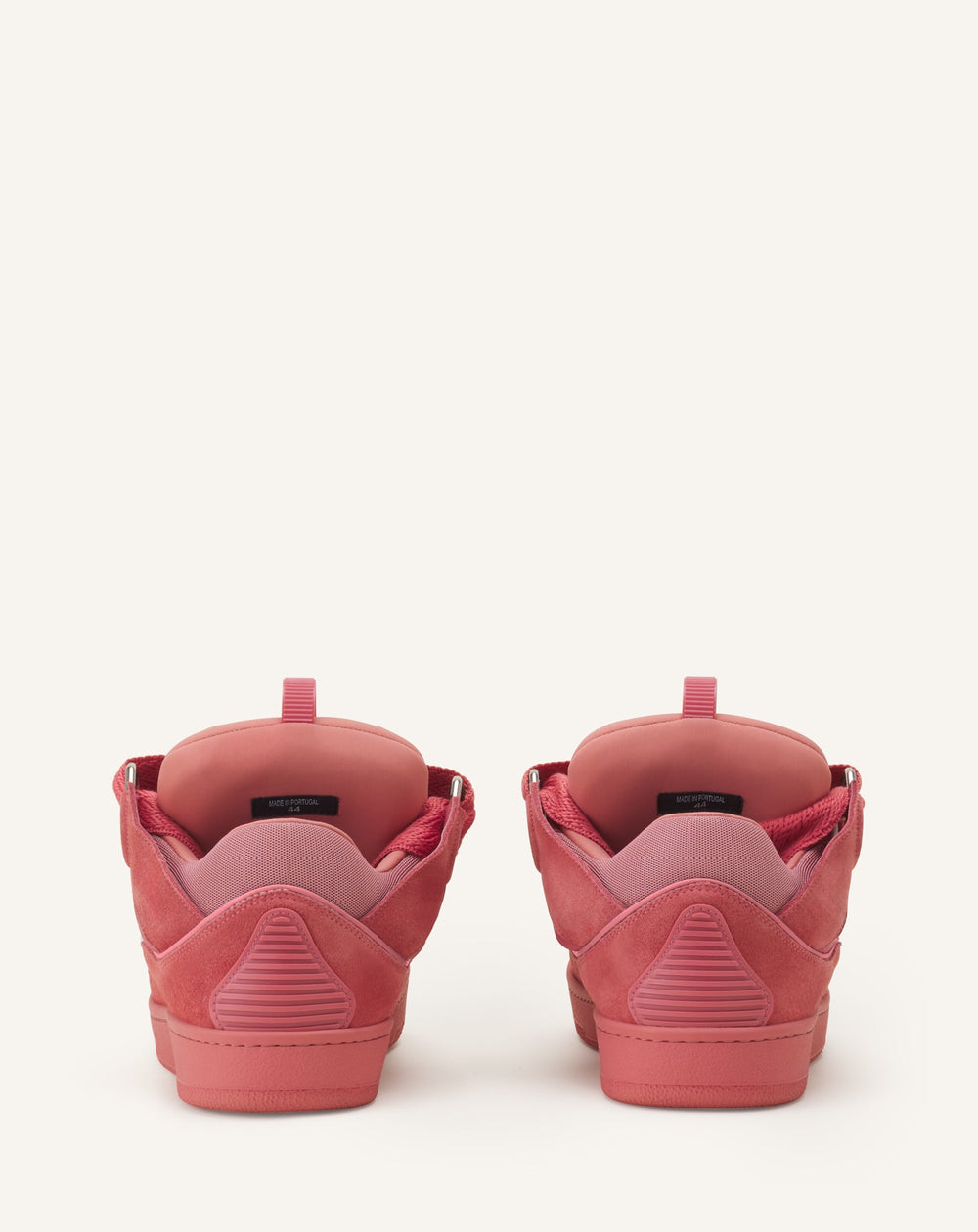 Sneakers Curbs En Suede Monocolor Pink