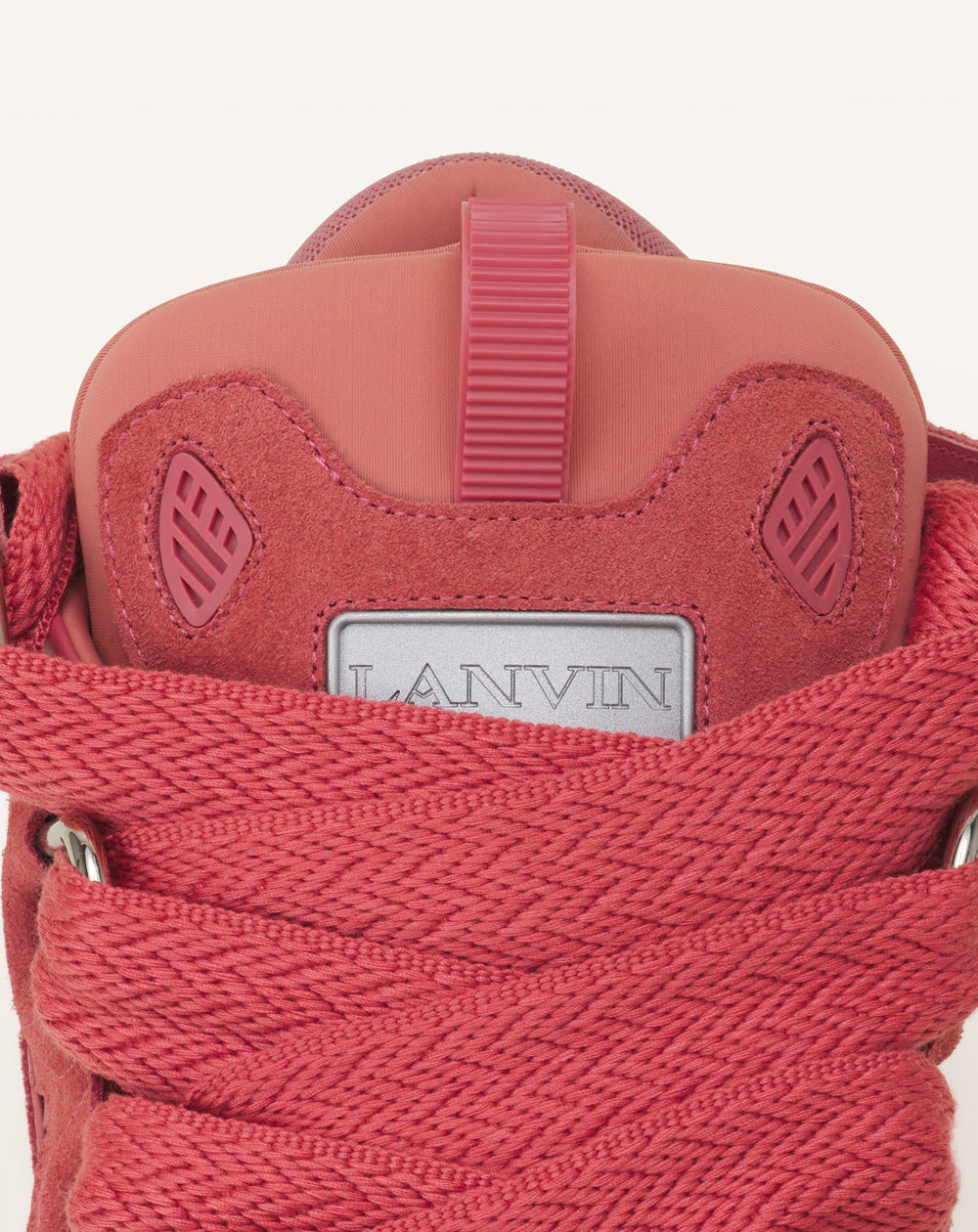 Sneakers Curbs En Suede Monocolor Pink
