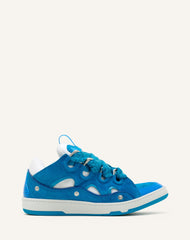 Curb Sneakers En Cuir À Patch Blue
