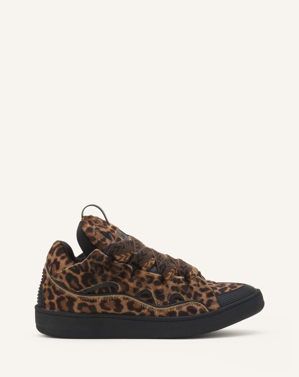 Curb Sneakers En Pony Beige