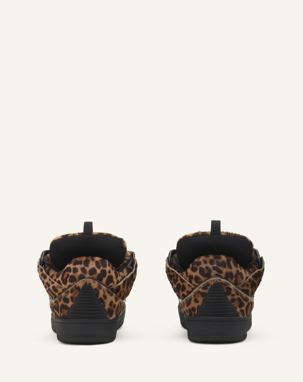 Curb Sneakers En Pony Beige