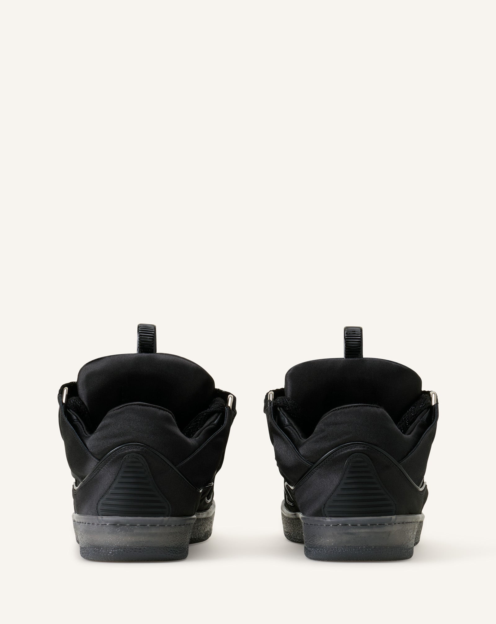 Curb Sneakers En Satin Black