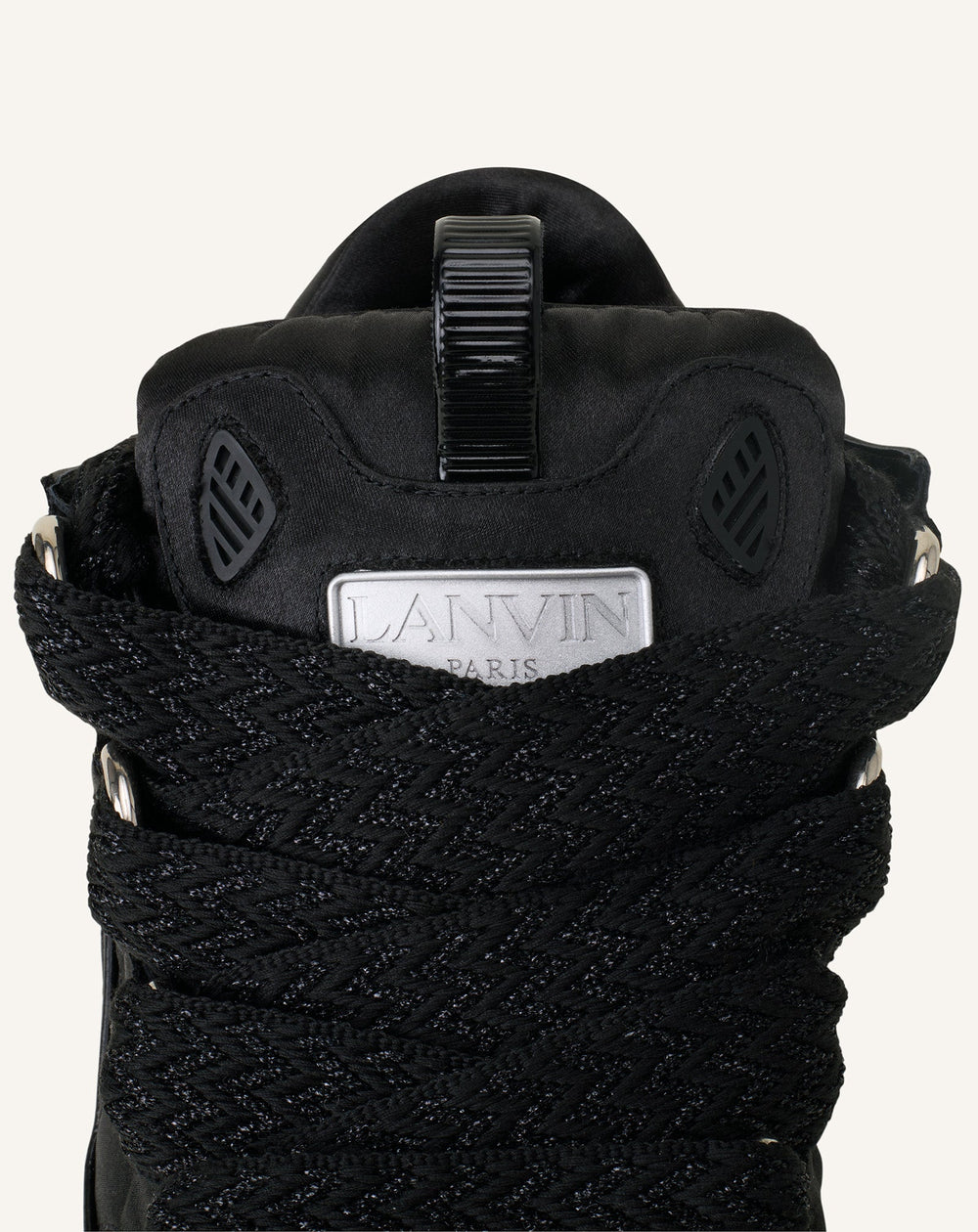 Curb Sneakers En Satin Black