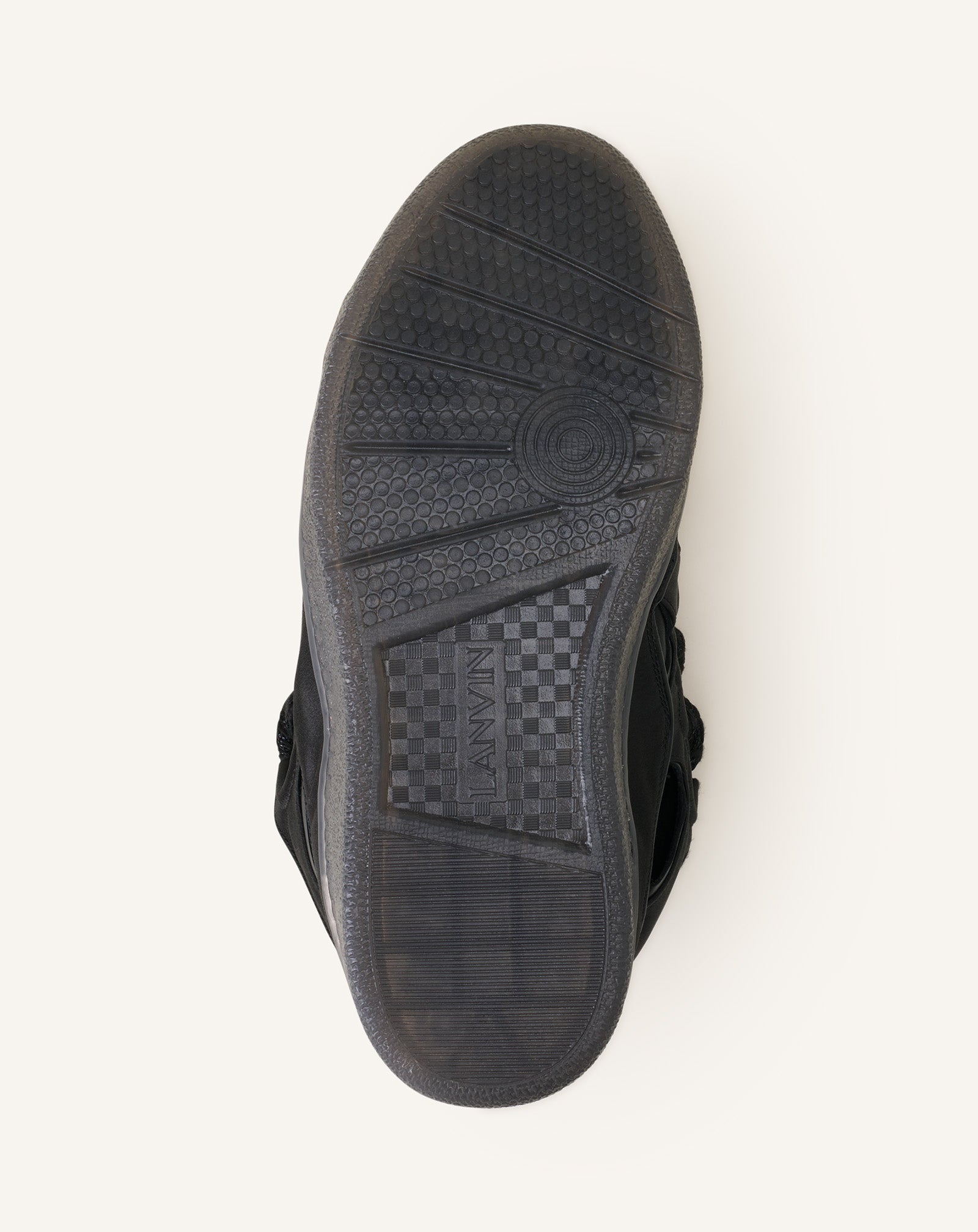 Curb Sneakers En Satin Black