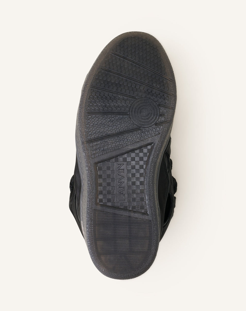 Curb Sneakers En Satin Black
