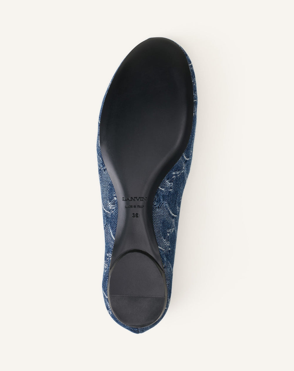 Ballerine Lunar Year En Denim Blue