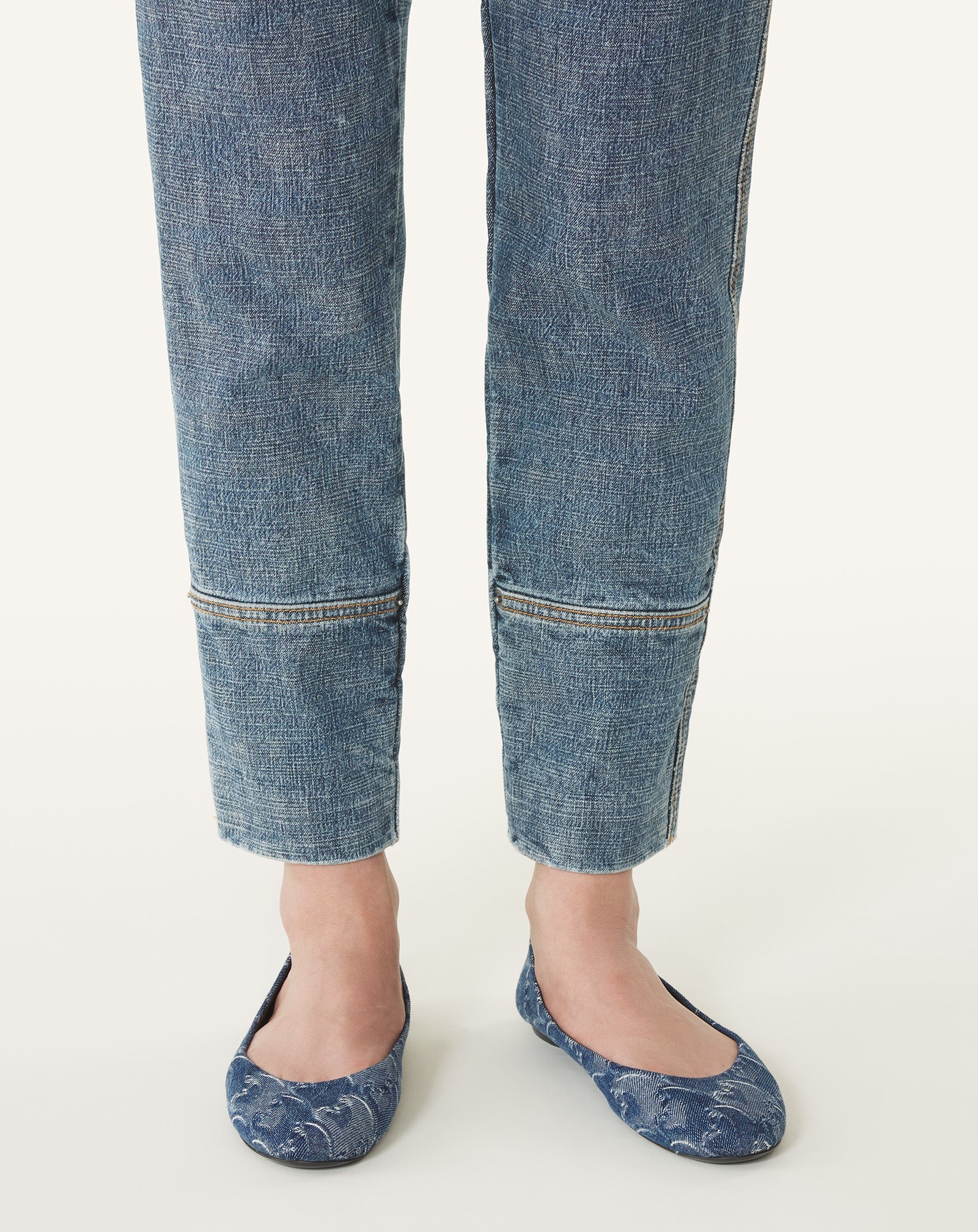 Ballerine Lunar Year En Denim Blue