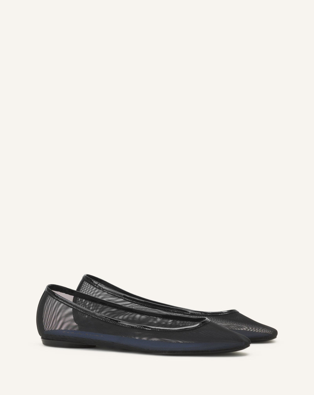 La Ballerine En Mesh Black