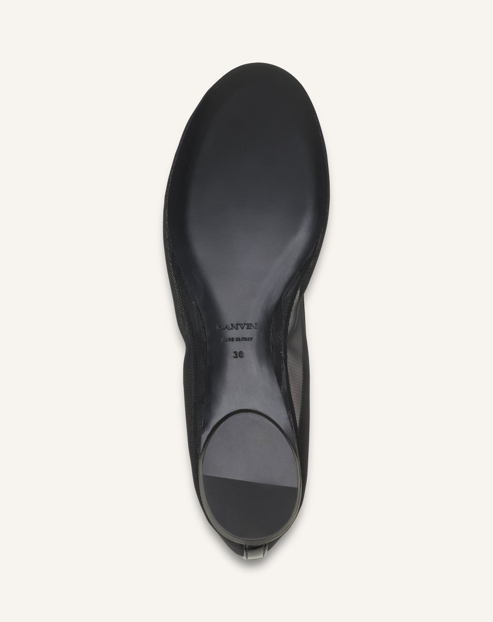 La Ballerine En Mesh Black