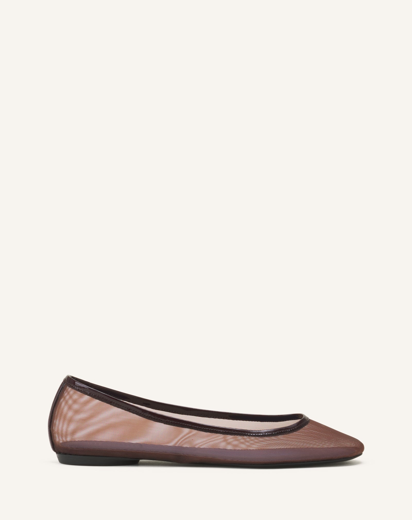 La Ballerine En Mesh Brown