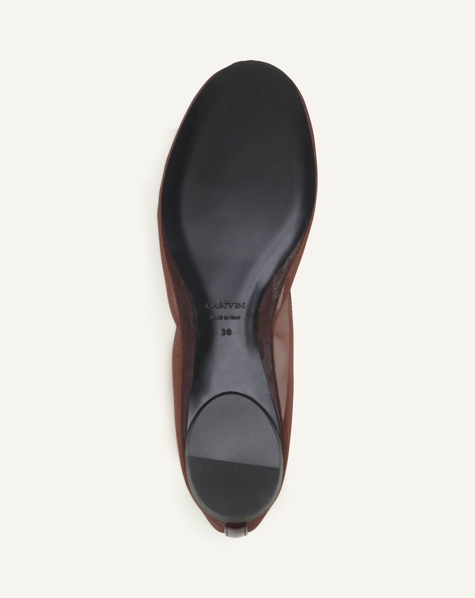 La Ballerine En Mesh Brown