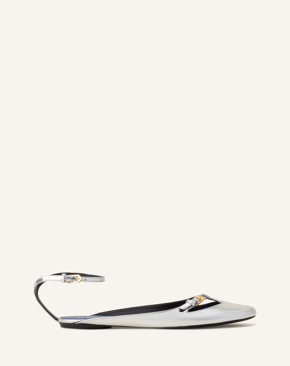 Ballerine Mary-jane Silver