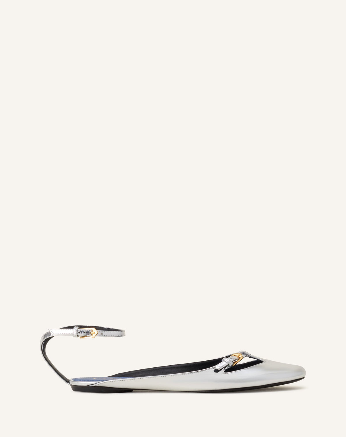 Ballerine Mary-jane Silver