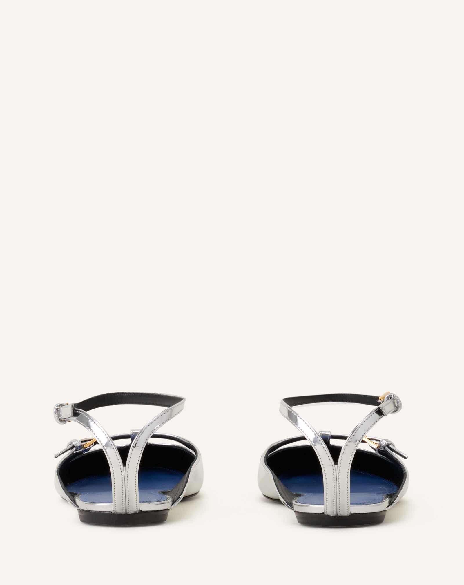 Ballerine Mary-jane Silver
