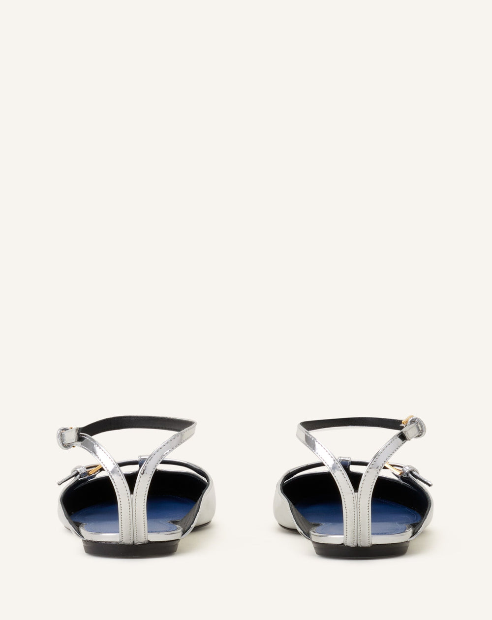 Ballerine Mary-jane Silver